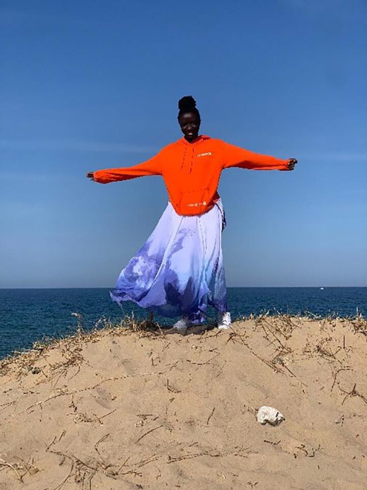 RJC Dance and Mango Arts Leeds West Indian Carnival Winning Troupe 2024 ‘AZUL’ at Sandhaven Beach