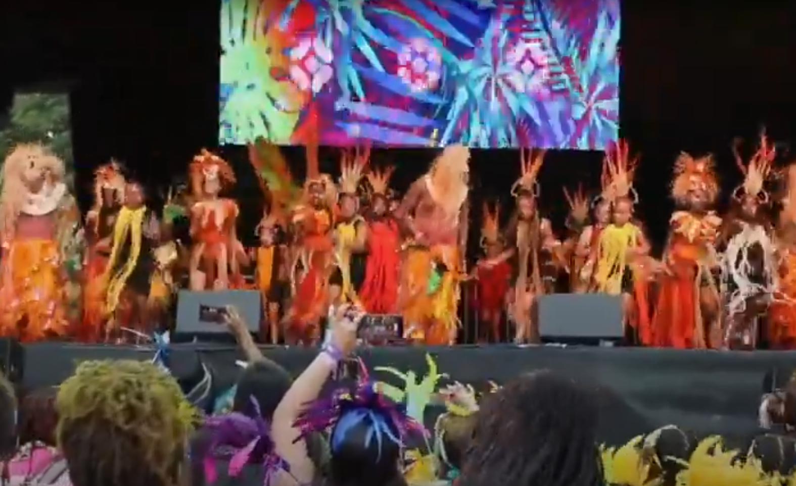 Leeds West Indian Carnival Winners RJC Dance perform NATROBEAT