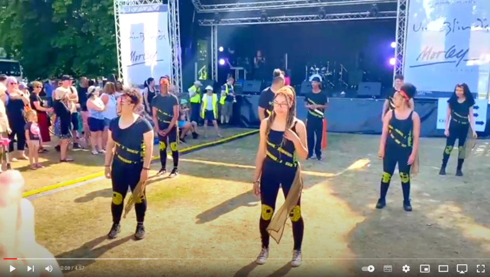 Shahck Out Youth Dance Perform at Roundhay Park Festival