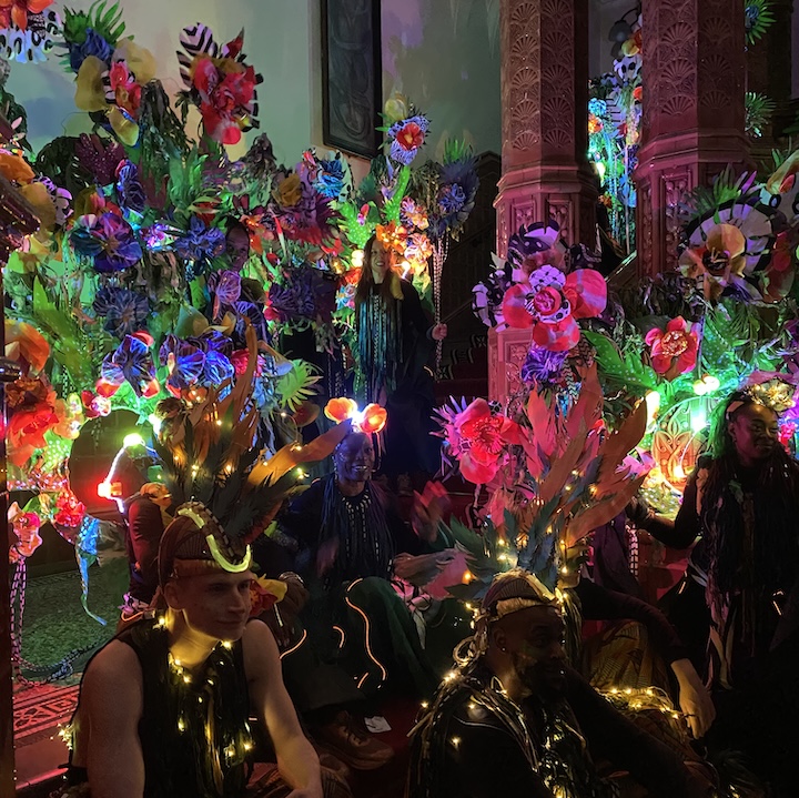 Leeds West Indian Carnival Winning Troupe ‘BANYAN’ Lights Up Leeds at Light Night 2025